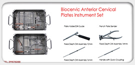 Biocervic Anterior Cervical Plates Instrument Set