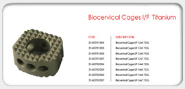 Biocervical Cage I/F Titanium