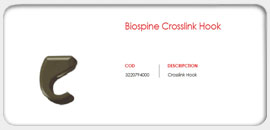 Biospine Crosslink Hook