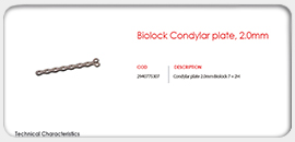 BioLock Condylar Plate 2.0mm