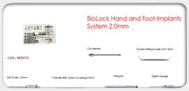 BioLock Hand and Foot Implants System 2.0mm
