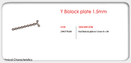 Y BioLock Plate 1.5mm