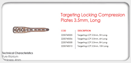Targeting Locking Compression Plates 3.5mm, Long