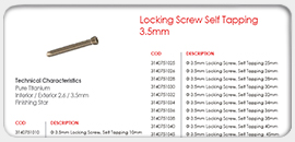 Locking Screw Self-Tapping 3.5mm