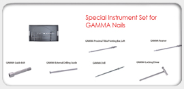 Special Instruments Set for GAMMA Nails