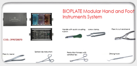 BIOPLATE Modular Hand and Foot Instruments System