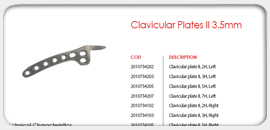 Clavicular Plates II 3.5mm