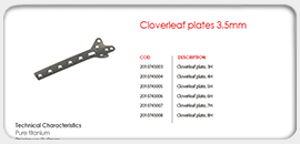 Cloverleaf Plates 3.5mm