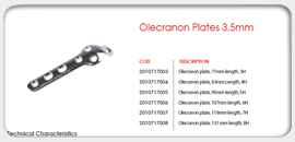 Olecranon Plates 3.5mm