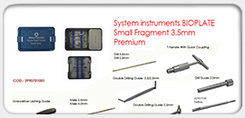 System Instruments BIOPLATE Small Fragments 3.5mm - Premium