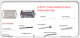 4.5mm Cannulated Screws  Instruments Set