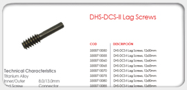 DHS-DCS II Lag Screws