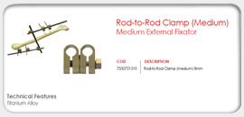 Rod-to-Rod Clamp (Medium)