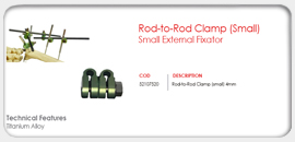 Rod-to-Rod Clamp (Small)