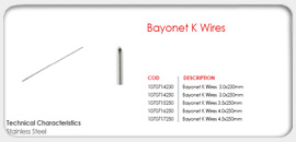 Bayonet K Wires