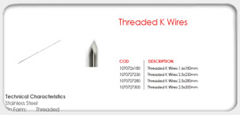 Threaded K Wires