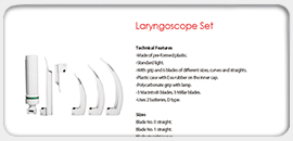 Laryngoscope Set