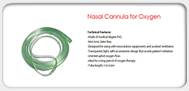 Nasal Cannula for Oxygen