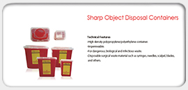 Sharp Object Disposal Containers