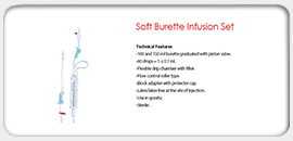 Soft Burette Infusion Set 