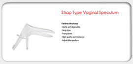 Strap Type Vaginal Speculum