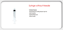 Syringe without Needle 