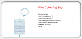 Urine Collecting Bag - For Leg