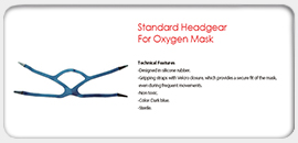 Standard Headgear for Oxygen Mask