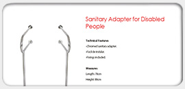 Sanitary Adapter for Disabled People