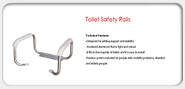 Toilet Safety Rails