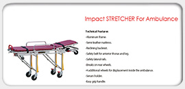 Impact STRETCHER for Ambulance