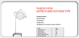 Surgical Lamp LEDTECH L800 Movable Type