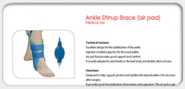 Ankle Stirrup Brace (Air pad)