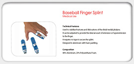 Baseball Finger Splint