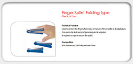 Finger Splint Folding Type