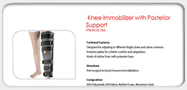 Knee Immobilizer Ultra with Posterior Support