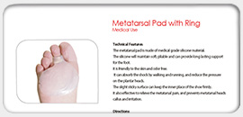 Metatarsal Pad with Ring
