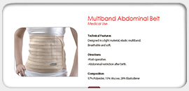 Multiband Abdominal Belt