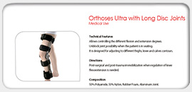 Orthoses Ultra with Long Disc Joints