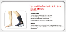 Space UltraBoot with Articulated Hinge 34.2cm