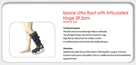 Space Ultra Boot with Articulated Hinge 39.3cm 