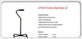 4-Point Cane Big Base L2