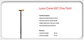 Luxus Cane 05C One Point