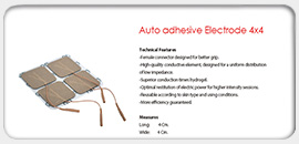 Auto adhesive Electrode 4x4