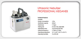 Ultrasonic Nebulizer PROFESSIONAL MEGANEB 