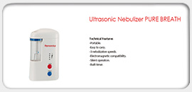 Ultrasonic Nebulizer PURE BREATH 