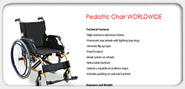 Wheelchairs Pediatric WORLDWIDE