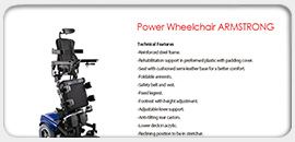 Power Wheelchair ARMSTRONG