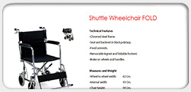 Shuttle Wheelchair  FOLD