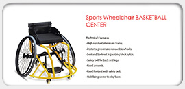 Sports Wheelchair  BASKETBALL CENTER
